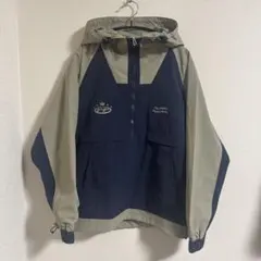 希少80s ビンテージ WINDLESS アノラック カレッジプリント USA製 