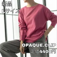4289 OPAQUE.CLIP ◆6color/ボートネックニット