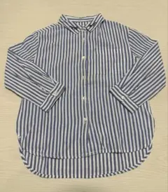 ZARA Girls ストライプシャツ dreamer刺繍入り　バックロゴ110