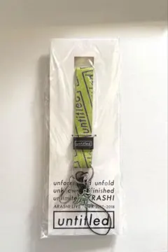 【新品未開封】嵐 LIVETOUR untitled ネックストラップ 緑