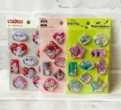 ウォーターシール　ベイマックス　101匹わんちゃん　ティンカーベル　セリア