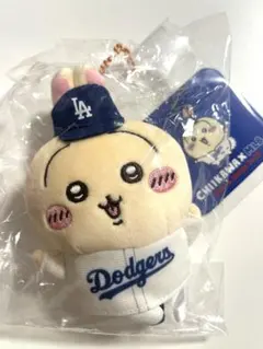ちいかわ　MLB　マスコット　うさぎ（ドジャース）　新品タグ付け