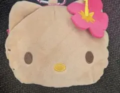日焼けキティ　ハローキティ マスコットポーチ