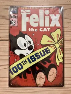 Felix the Cat ブリキ看板 メタルプレート アメリカン雑貨