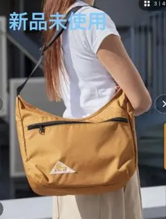 新品未使用 ケルティ CURVE SHOULDER M キャメルのサムネイル