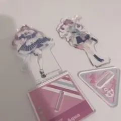 湊あくあ　アクリルスタンド 2点のサムネイル