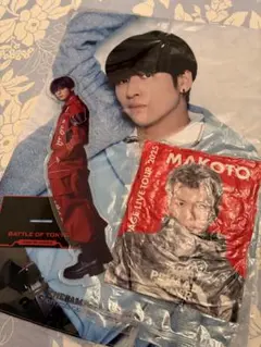 長谷川慎　bot bigアクスタ　ファブリックポスター　ガチャ　レアクッション