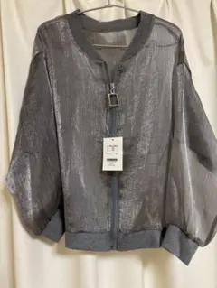 HEILIS シアートップス ショート丈ジャケット フリーサイズ