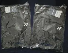 【未使用品2枚セット】YONEX ユニゲームシャツ 10810 ブラック