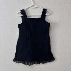 コムサイズム　ワンピース　ブラック　90