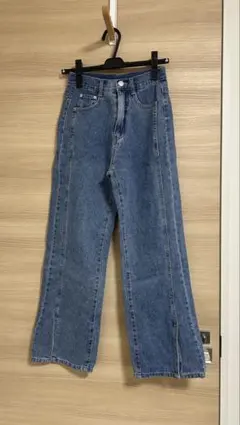 デニムパンツ ブルー