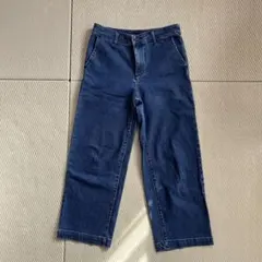 無印良品 ／ ワイドデニムパンツ