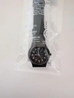 ファミマ腕時計 黒