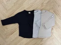 プティマイン 長袖カットソー 3点セット 80cm