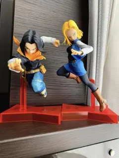 ドラゴンボール　一番くじANDO ROIDO 人造人間17号&18号2体セット