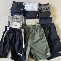 ノースフェイスハーフパンツ2枚などまとめ売り13点