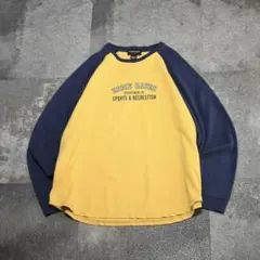 古着 Eddie Bauer sports ラグラン ロンT 長袖Tシャツのサムネイル