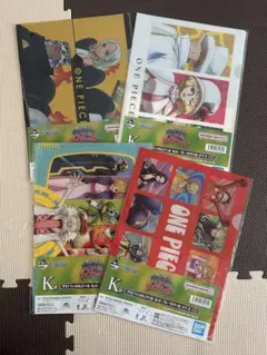 ONE PIECE クリアファイル 6枚セット