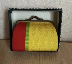 昭和レトロ 和装 がま口 小銭入れ コインケース 80年代 アンティーク 京都