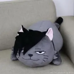 ハイキュー クロオネコのお昼寝クッション 黒尾 鉄朗