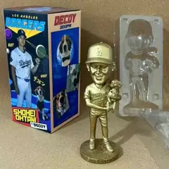 金色　大谷翔平　デコピン　バブルヘッド　来場者限定　スタジアム配布　ドジャース
