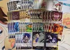 ワンピースカード 蒼海の七傑 ノーマル 各4枚+リーダーカード 黒 まとめ売り