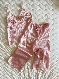PEACH JOHN ルームウェア セットアップ ピンク レースのサムネイル