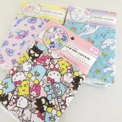 週末セール！サンリオキャラクターズカットクロス 45cm x 70cm 3枚