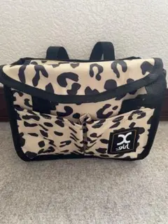 X-girl ヒョウ柄 ポーチ 多機能