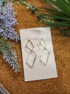 ハンドメイドピアス✾no.⑦