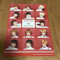 BTS 109 xmas ステッカーセット　STICKER SET