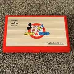【動作確認済】任天堂 ゲーム＆ウォッチ ミッキー＆ドナルド
