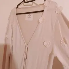 花柄カーディガン