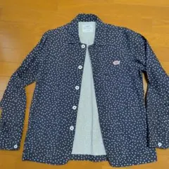 coen 花柄ネイビーシャツジャケット M