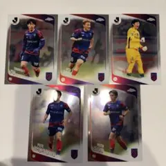 Topps Chrome Jリーグ FC東京 5枚セット