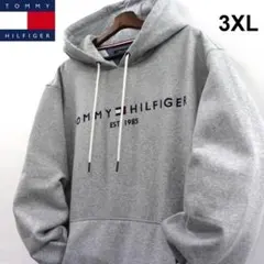 「USA限定」トミーヒルフィガー⭐高品質刺繍⭐パーカー/TT3XXXL