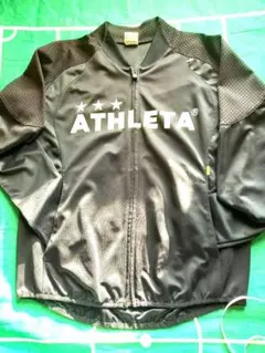 ATHLETA 　アスレタ　ウエア　ジャージ　ジャケット　ブラック 　S