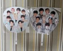 Snow Man　ジャンボうちわ　カウコン　集合