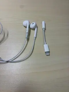 iPhone 有線イヤホン イヤホン変換付き Lightningコネクタ