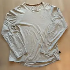 patagonia オーガニックコットン ブルー長袖Tシャツ men's S