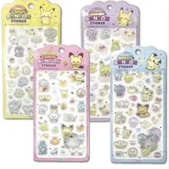 ポケモンボンボンドロップシール　4点セット　【韓国限定】