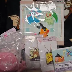 2025年ポケモンコレクションくじ e賞 巾着入りマスコット ピッピ他