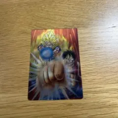 ジャンプ40周年 ドラゴンボール×ワンピース 記念カード