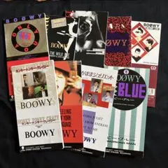 BOOWY LP4枚 レコード with ステッカー - メルカリ