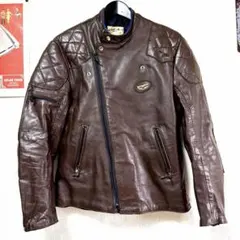 2026年最新】vintage Lewis leather カラー：ブラウン系 メンズ ダブル 