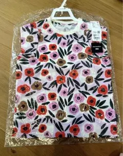 ユニクロ　marimekko 花柄 Tシャツ、レギンスセット 120サイズ 新品