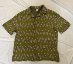 ZARA 半袖シャツ XL オリーブグリーン