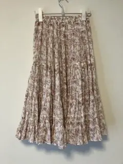 イザベルマランエトワール　花柄フレアスカートのサムネイル