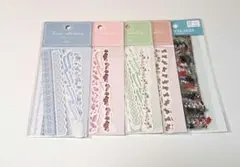 フレークステッカー　5点