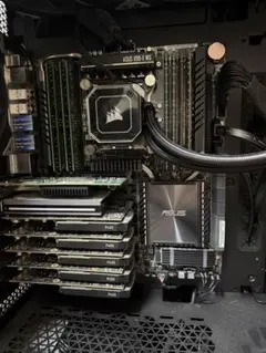 あ*り様 ASUS X99-E WS / Xeon E5-2699 v3/セット asus_x99_e_ws_workstation_moth